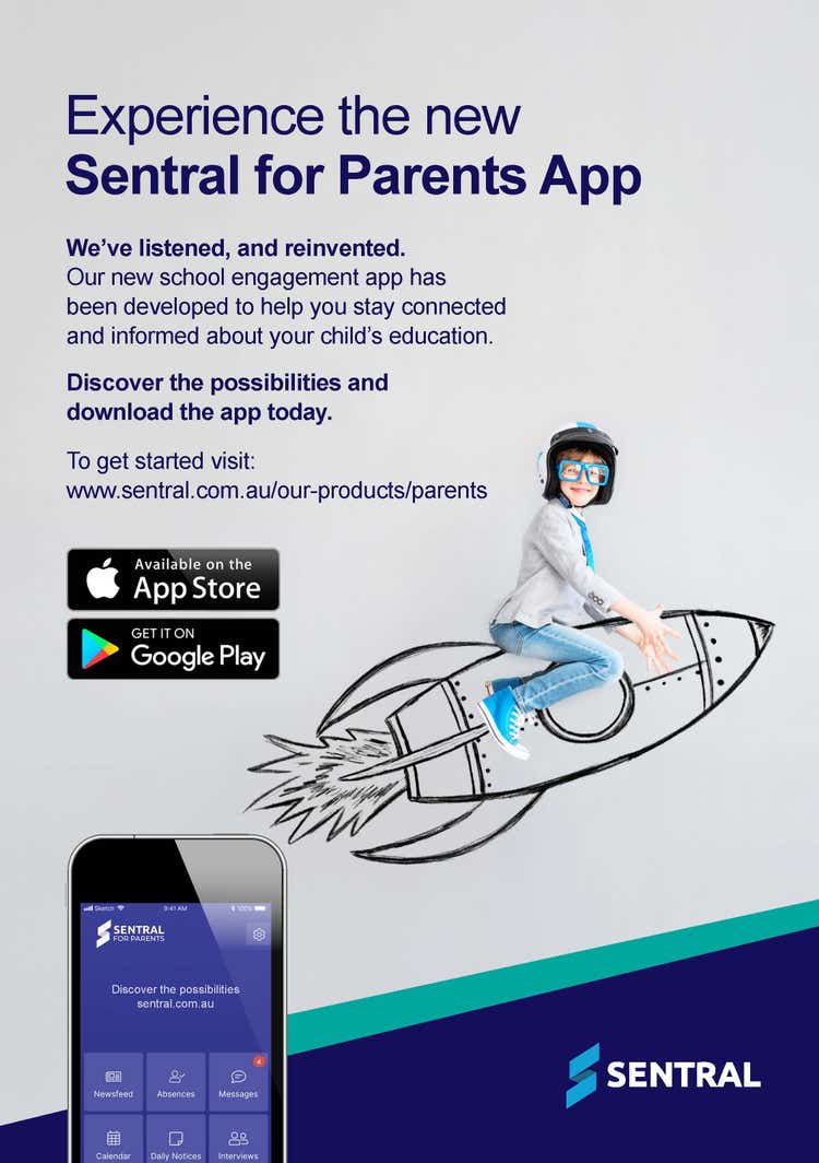 Sentral parent app instructions of how to use